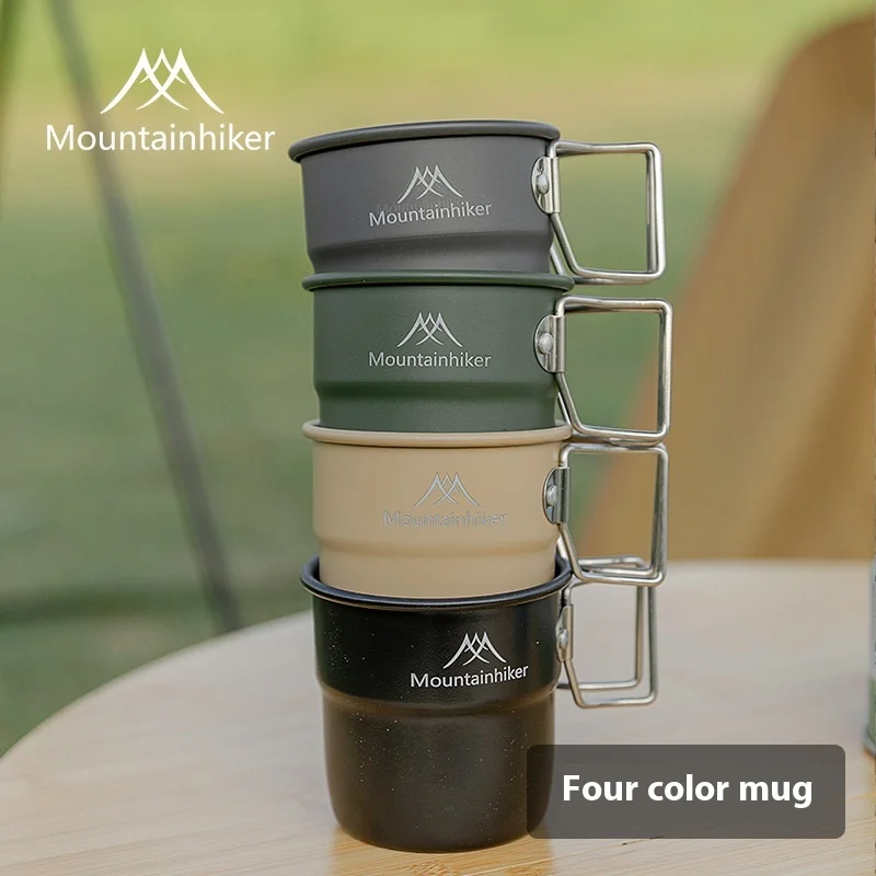 Camping Cooking And Dining Set - マウンテンハイカー キャンプカップ アルミカップ トラベルカトラリー ピクニック用品 アウトドアギア