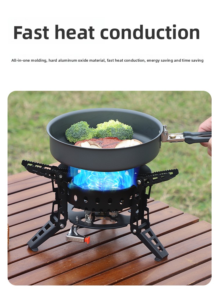 Camping Cooking Pots And Pans Set - Bulin C15 屋外小型フライパンポータブル折りたたみキャンプセットポット機器ピクニック調理器具中華鍋 Pan2026