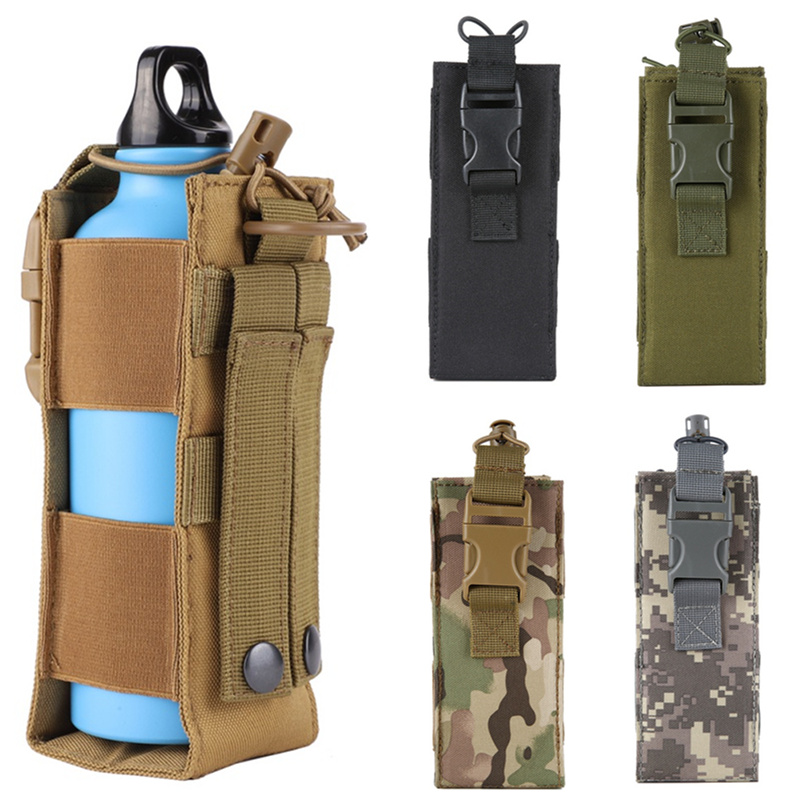 Camping Cooking Bag - モール式ウォーターボトルホルスターポーチ アウトドアスポーツ 乗馬 キャンプ ハイキング ハンティング