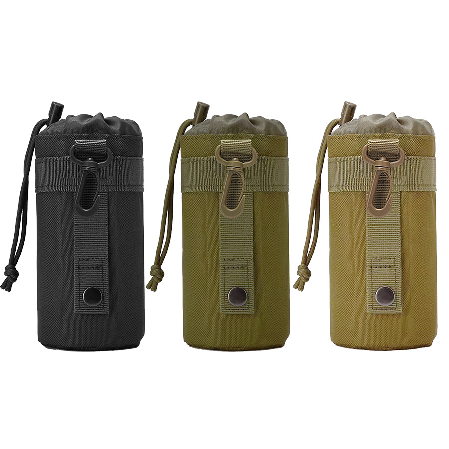Camping Cooking Bag - Molle-多機能ウォーターボトルバッグ,アウトドアアクティビティ,自転車ラック,ロープを引く,キャンプ,ハイキング