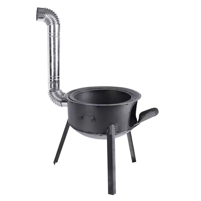Camping Cooking Hot Plate - 48 センチメートルポータブル取り外し可能な屋外調理ストーブ可動キャンプ薪キャンプ薪ストーブバーベキューピクニックハイキング暖房調理