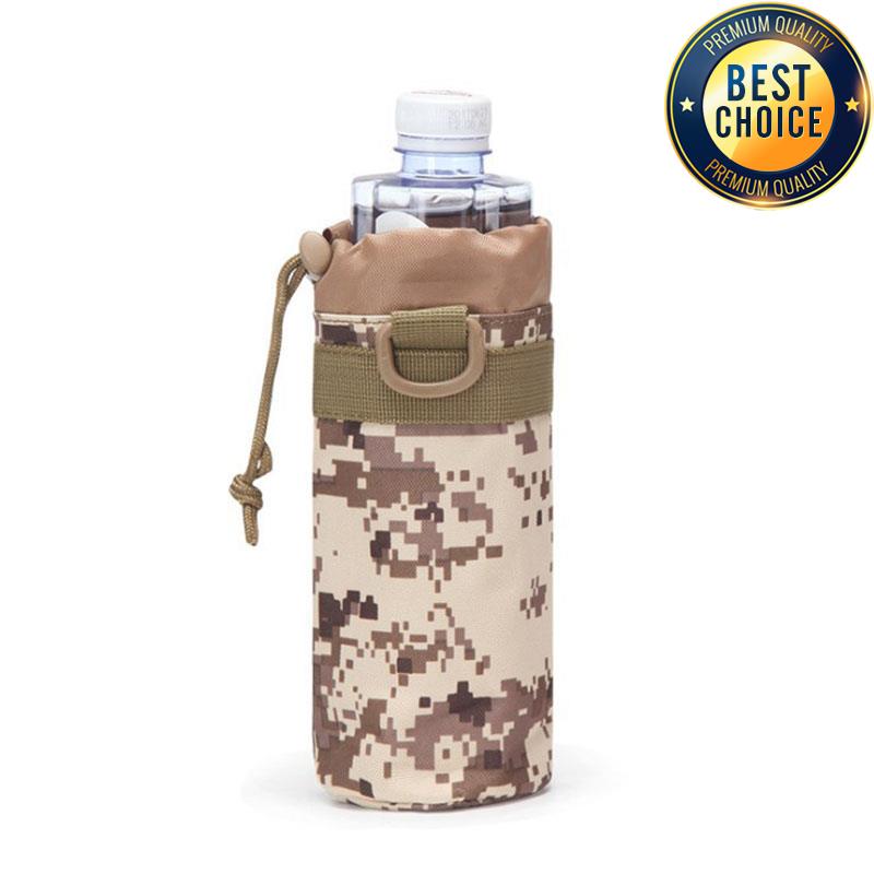 狩猟水ボトルポーチ屋外モールケトルポーチホルダーキャンプハイ - Camping Cooking Bag のレビューと価格
