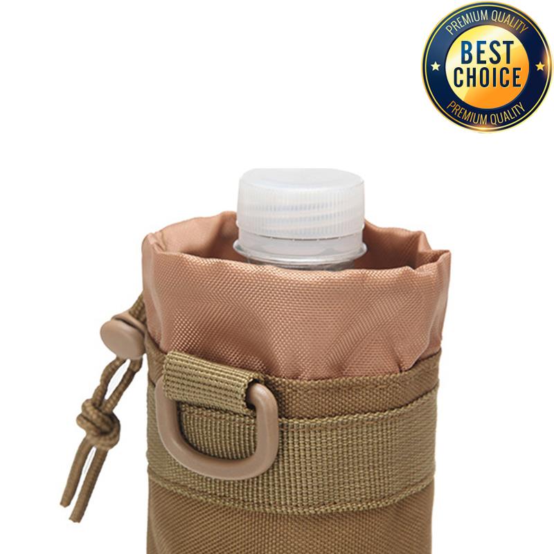 狩猟水ボトルポーチ屋外モールケトルポーチホルダーキャンプハイ - Camping Cooking Bag のレビューと価格