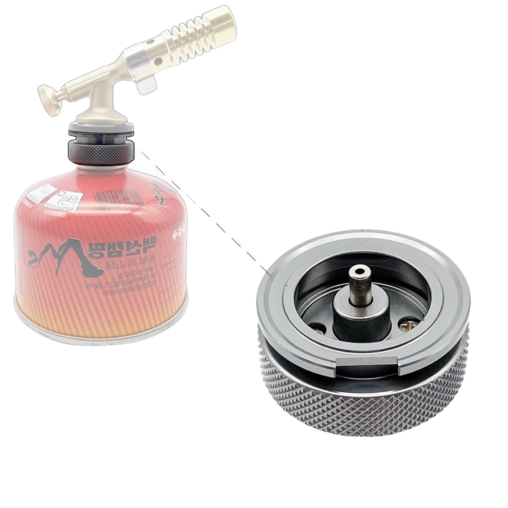 アルミ合金ガスキャニスターアダプターコンバーターコネクターア - Camping Cooking Propane のレビューと価格