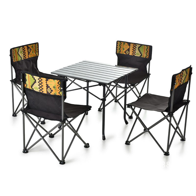# ホットセール中！ポータブル5つ折り木製パネルダイニング＆ - Camping Cooking Dining Set のレビューと価格