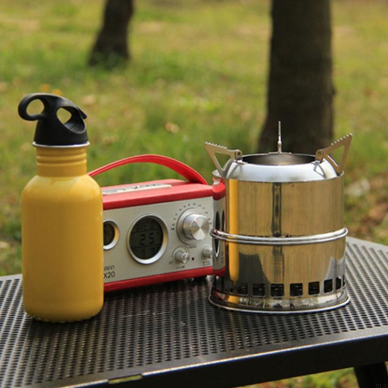 U1JCポータブルミニキャンプバーベキューストーブ屋外の丸い - Camping Cooking Hot Plate のレビューと価格