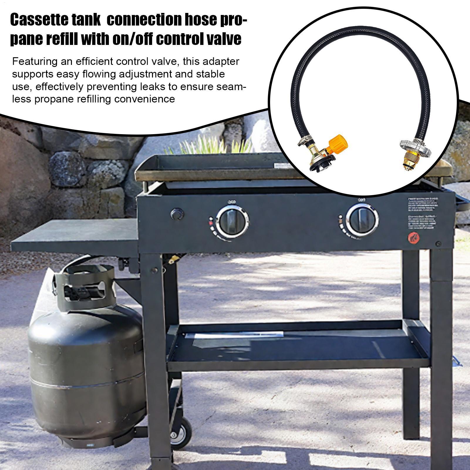 バルブ付きプロパン詰め替えアダプター プロパンタンク詰め替え - Camping Cooking Propane のレビューと価格