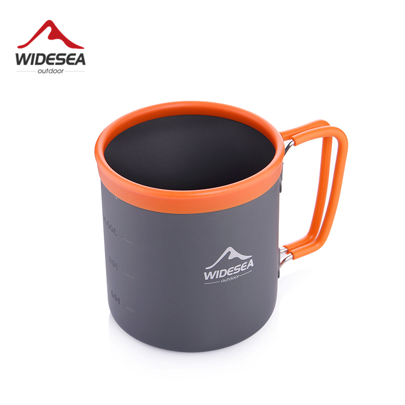 幅の広いキャンプアルミカップ屋外マグ金の食器ピクニック調理器 - Camping Cooking And Drinking のレビューと価格