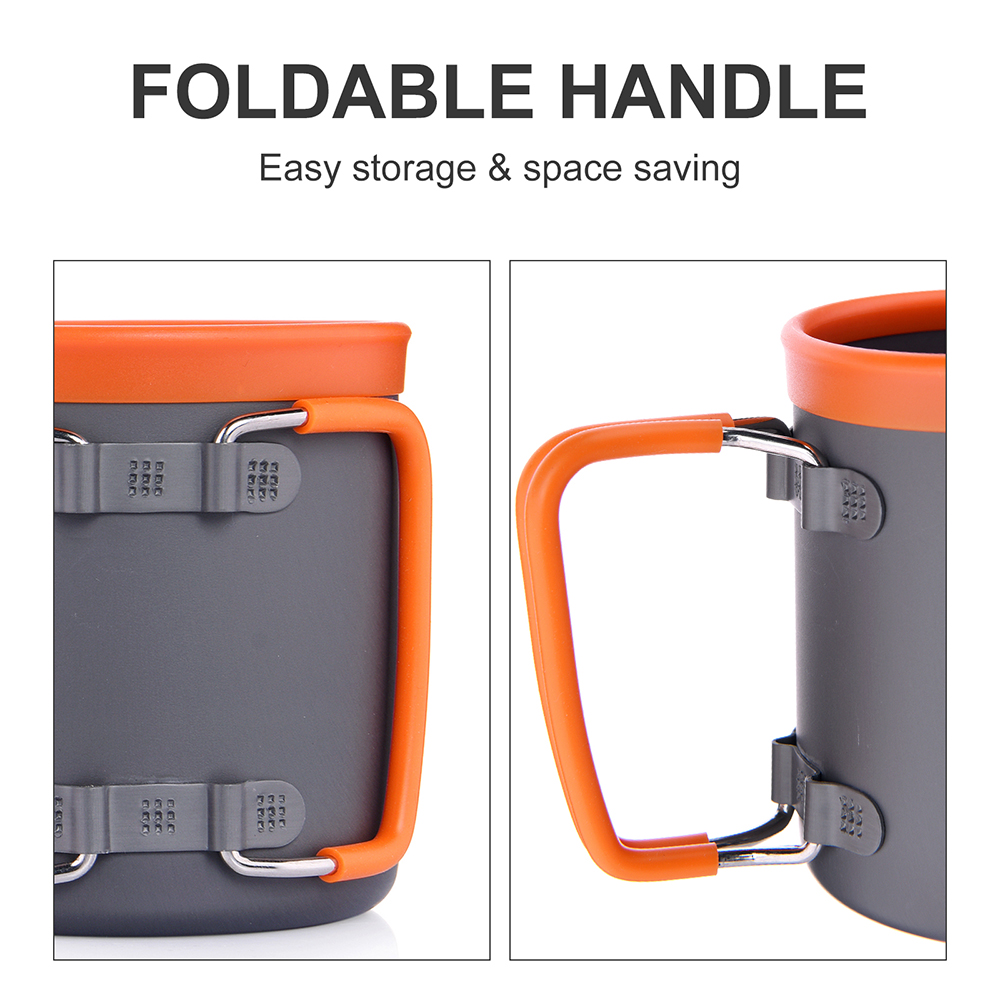 幅の広いキャンプアルミカップ屋外マグ金の食器ピクニック調理器 - Camping Cooking And Drinking のレビューと価格