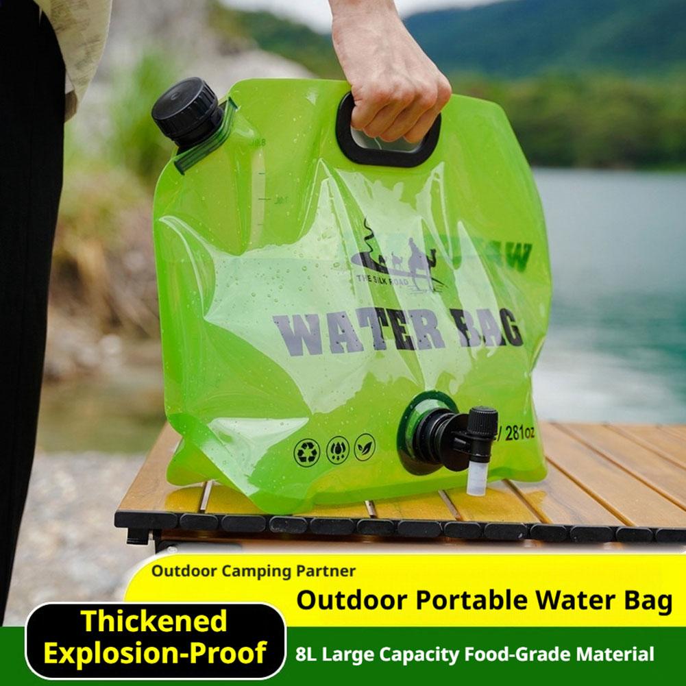 1/2 個キャンプ折りたたみ式ウォーターバッグボトルタップ付 - Camping Cooking Bag のレビューと価格