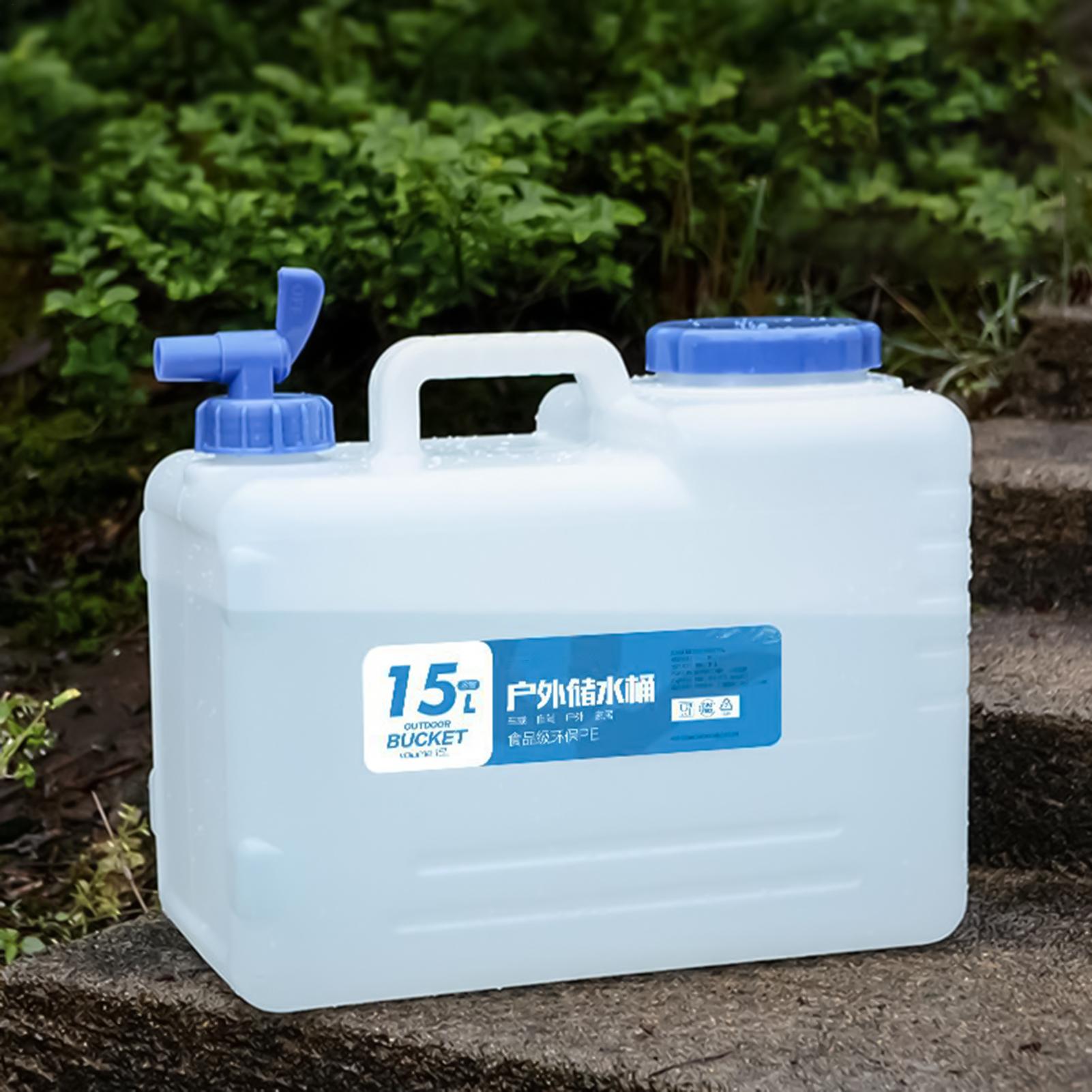 15L 飲料水バケツ 収納キャリア 運転用純水タンク スパイ - Camping Cooking And Drinking のレビューと価格
