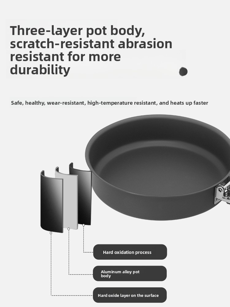 2026Bulin C15 アウトドア小型フライパン ポータ - Camping Cooking Pots And Pans Set のレビューと価格