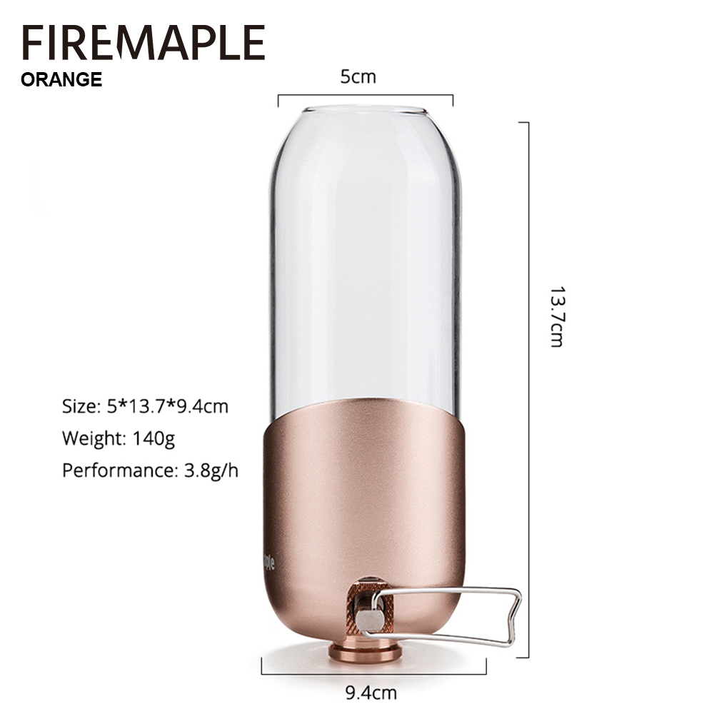 Fire mapleオレンジガスランタン、キャンプ、ハイキン - Camping Cooking Gazebo のレビューと価格