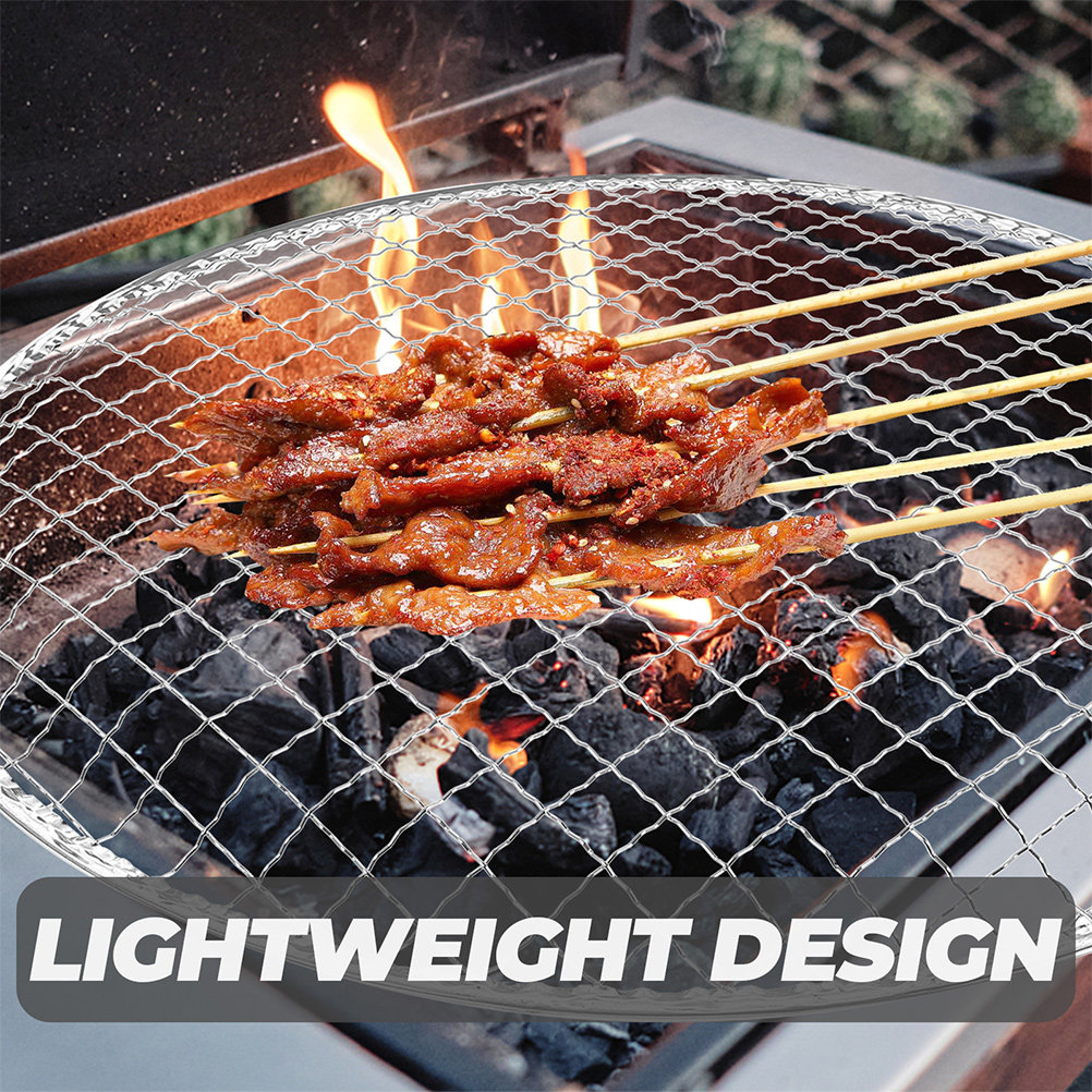 10個入りBBQグリルメッシュファイヤーピットクッキンググリ - Camping Cooking Grate のレビューと価格
