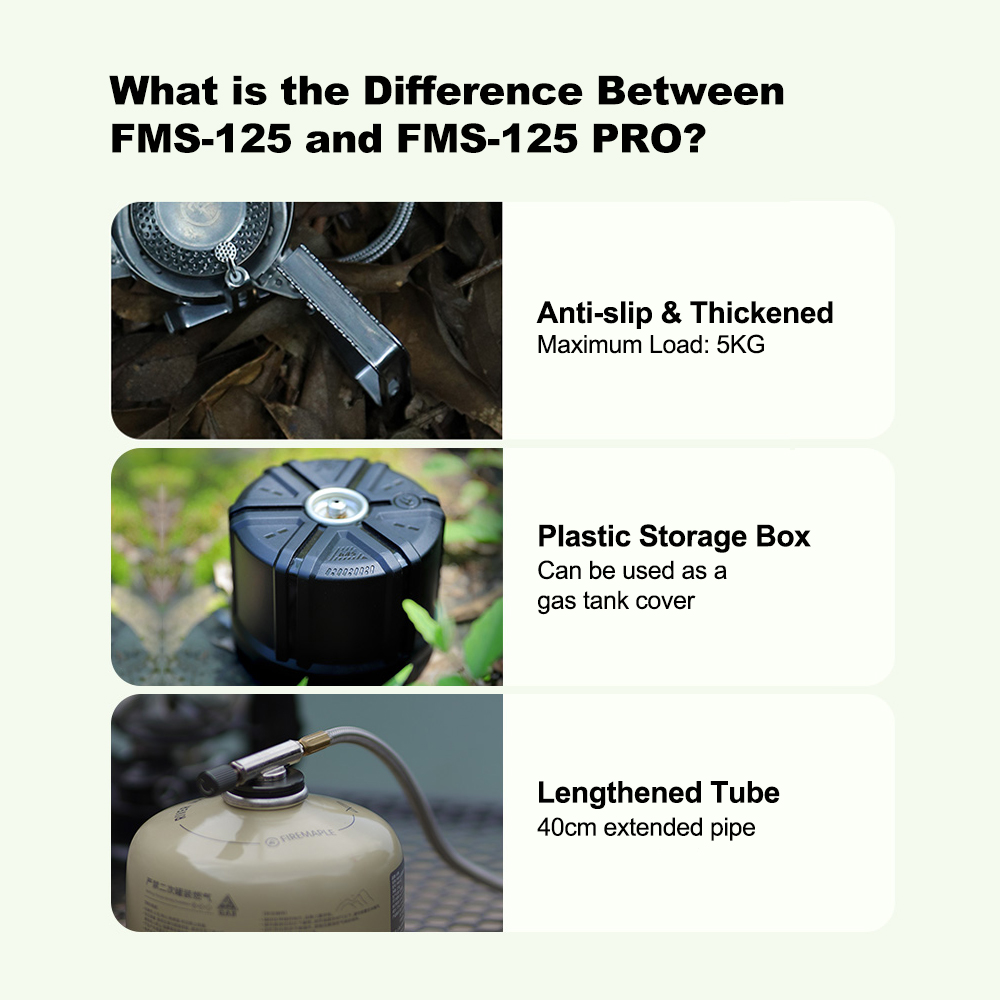 ファイヤーマプル防風スプリットガスバーナー、軽量機器、点火装 - Camping Cooking Gazebo のレビューと価格