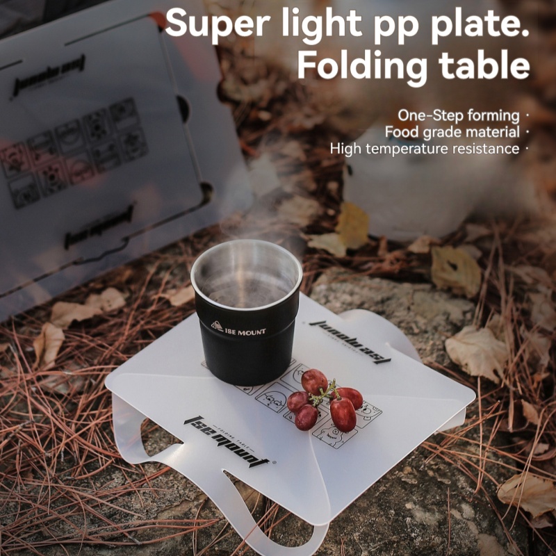 屋外用PPボード折りたたみテーブル キャンプ用 耐熱性 小型 - Camping Cooking And Dining Set のレビューと価格
