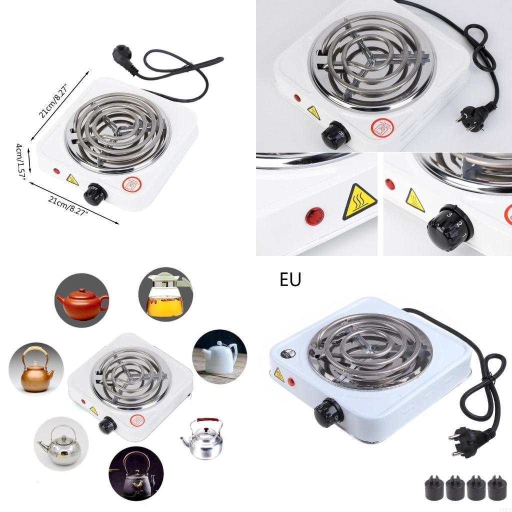 シングルホットプレートポータブルシングルコイルバーナー用電気 - Camping Cooking Hot Plate のレビューと価格