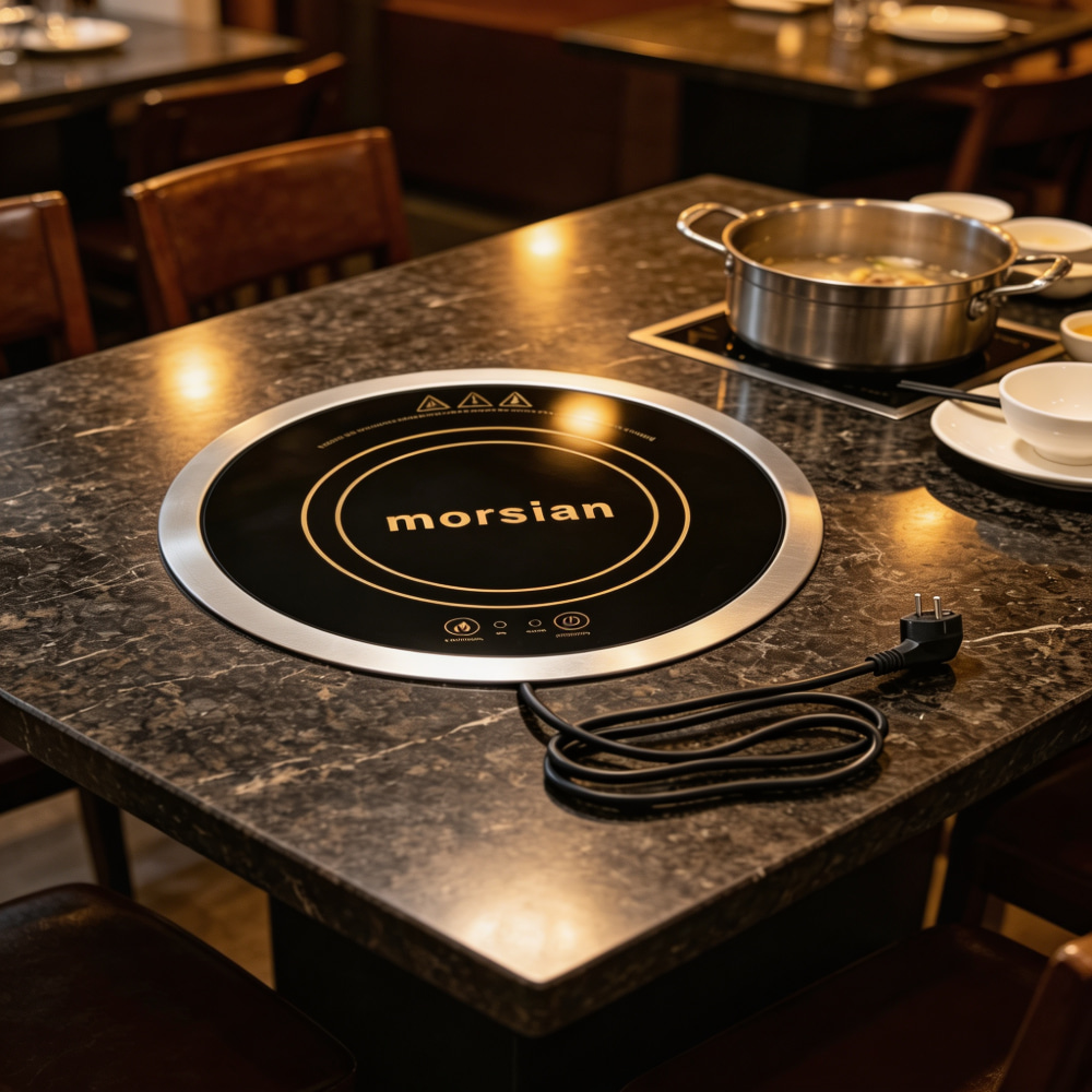 誘導調理器 1200W 埋め込み式 RV 丸型セラミックホッ - Camping Cooking Hot Plate のレビューと価格