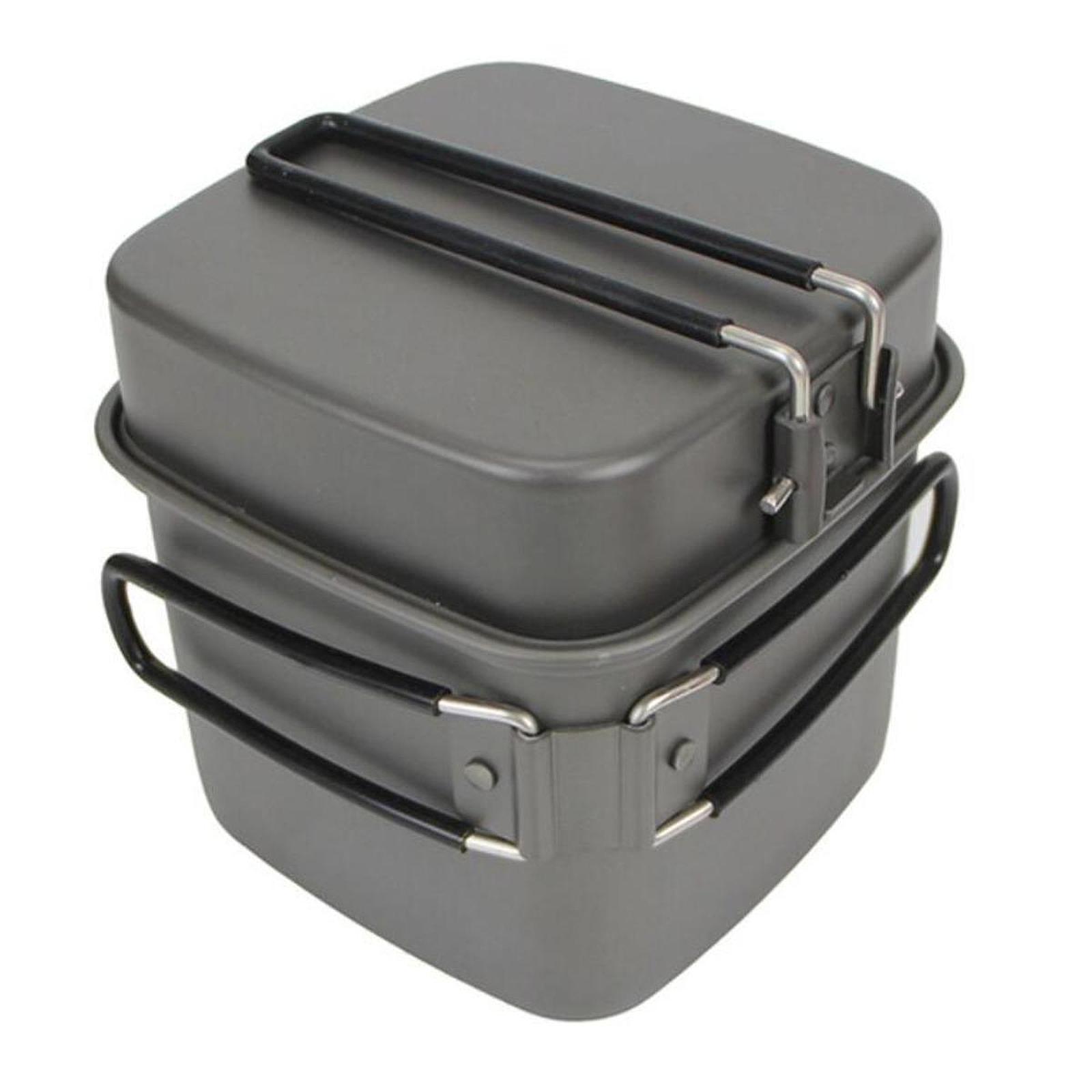 キャンプ用調理器具セット フライパン 旅行用 軽量 キャンプ - Camping Cooking Pots And Pans Set のレビューと価格