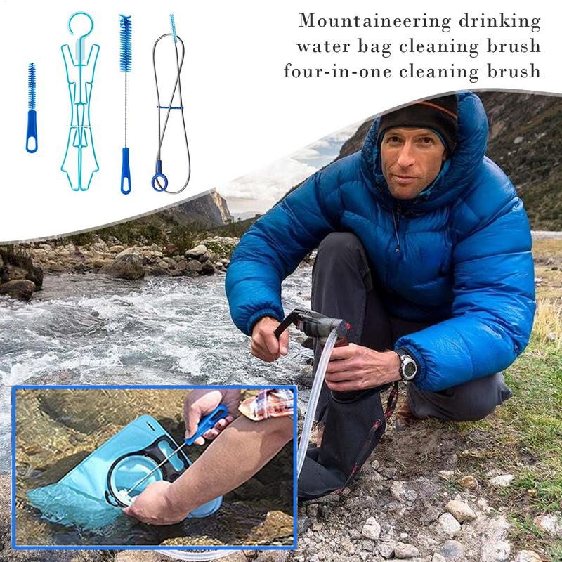 水水分補給袋クリーニングブラシキットプラスチック屋外飲料水バ - Camping Cooking And Drinking のレビューと価格