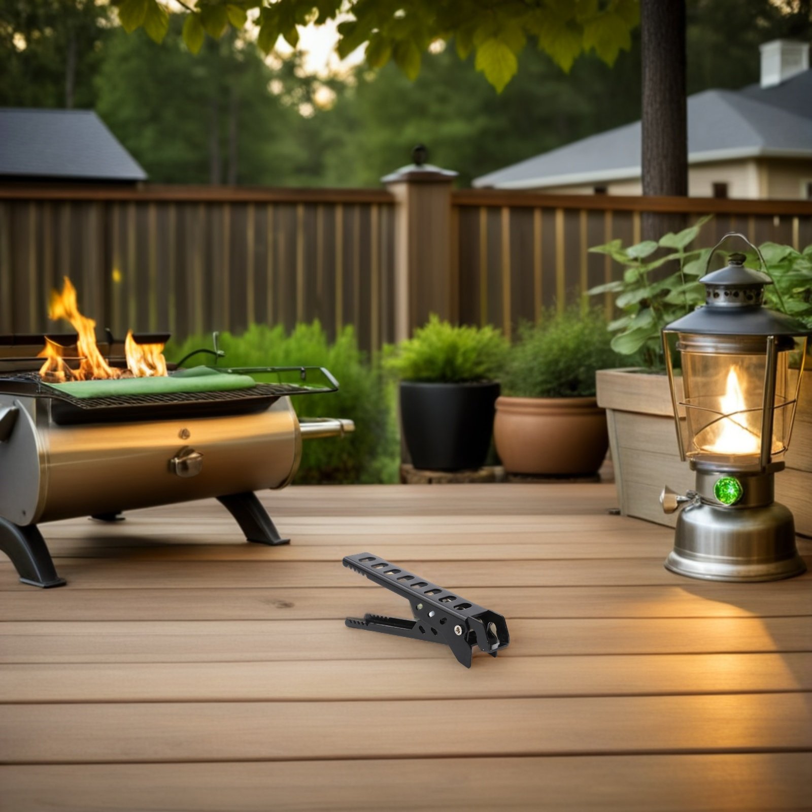4個入りアルミ製鍋つかみ、耐熱・火傷防止鍋ハンドルグリップ、 - Camping Cooking Hot Plate のレビューと価格
