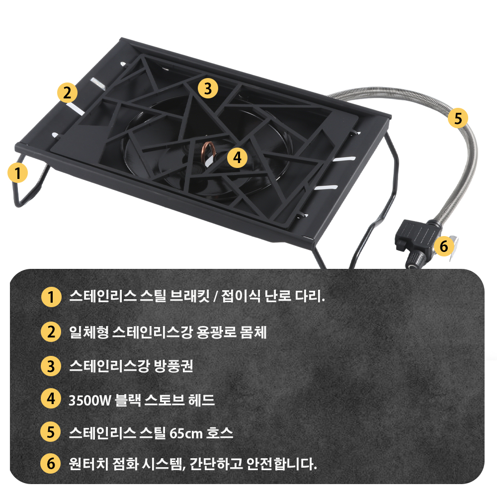 Pandatour キャンプ IGT ストーブ 6500W  - Camping Cooking Gazebo のレビューと価格