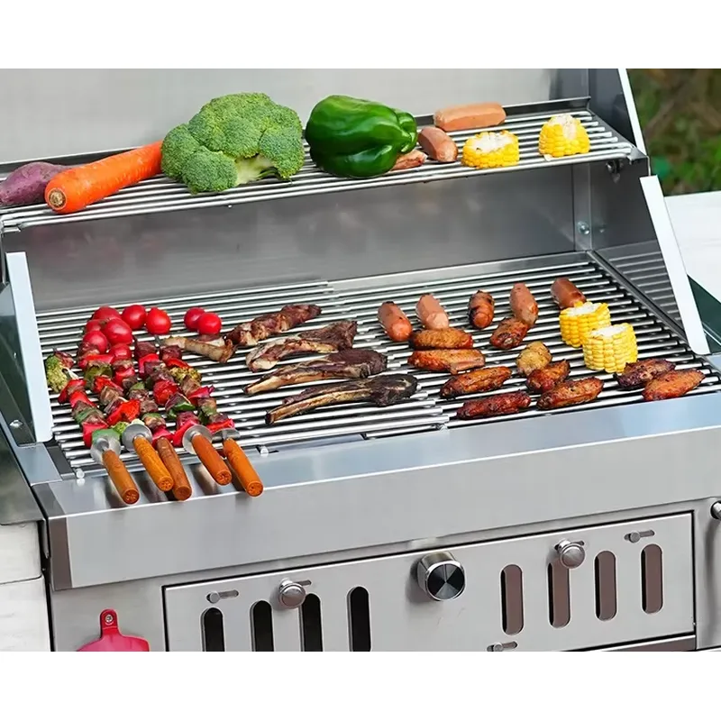 ポータブル炭火バーベキューグリル 洗える屋外キャンプバーベキ - Camping Cooking Grate のレビューと価格