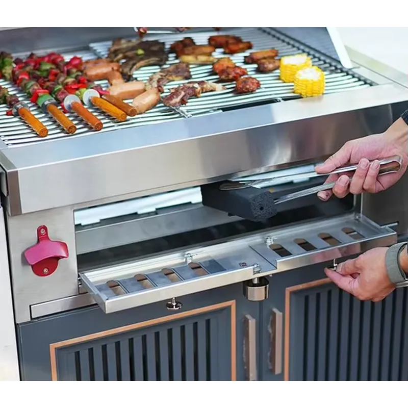 ポータブル炭火バーベキューグリル 洗える屋外キャンプバーベキ - Camping Cooking Grate のレビューと価格