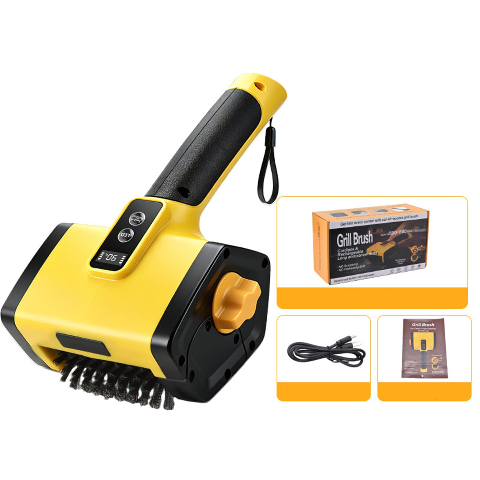 自動グリルクリーナー 3000mAh 充電式バーベキュークリ - Camping Cooking Grate のレビューと価格