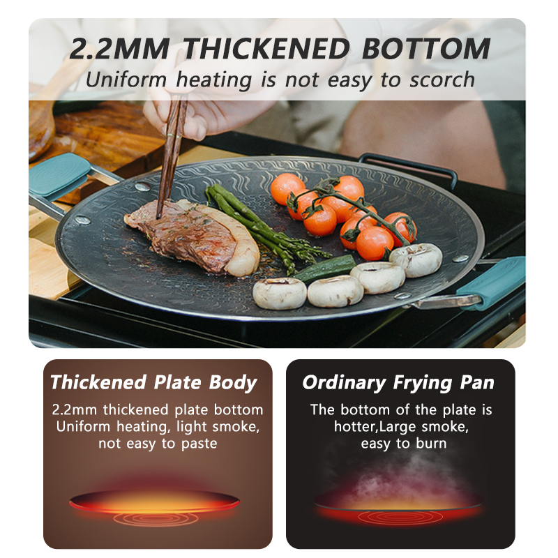 Naturehike バーベキュー調理グリルパンキャンプピク - Camping Cooking Griddle のレビューと価格