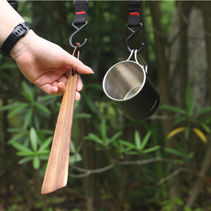 木製スパチュラポータブルターナーアカシアウッドフリッパーエッ - Camping Cooking And Dining Set のレビューと価格