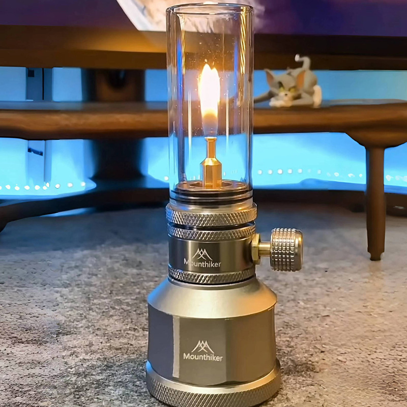 キャンプ用ガスランプ ポータブル 小型 吊り下げ式 ガラスガ - Camping Cooking Gazebo のレビューと価格