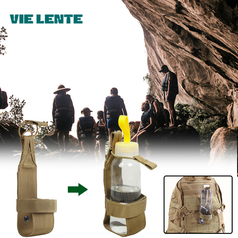 水ボトルポーチバッグポータブル軍事アウトドア旅行ハイキング水 - Camping Cooking Bag のレビューと価格
