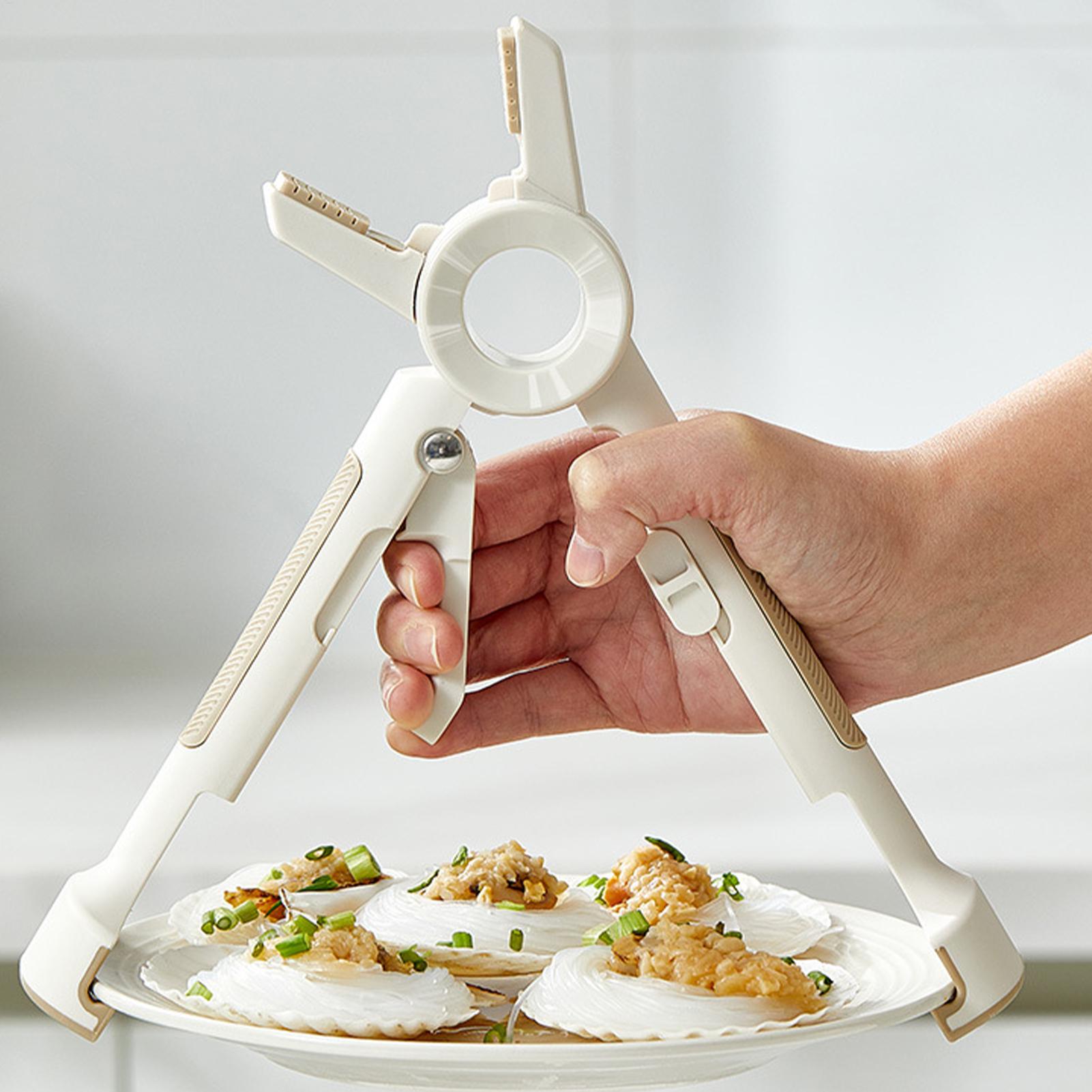 ホットボウルホルダー人間工学に基づいた2 in 1滑り止めキ - Camping Cooking Hot Plate のレビューと価格
