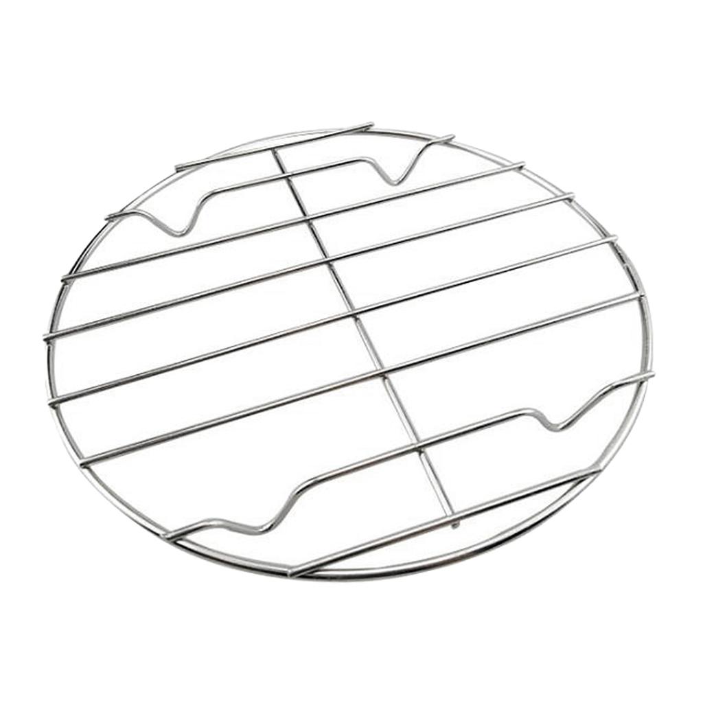 キャンプ用バーベキューグリル 丸型ステンレス鋼製調理用グリル - Camping Cooking Grate のレビューと価格