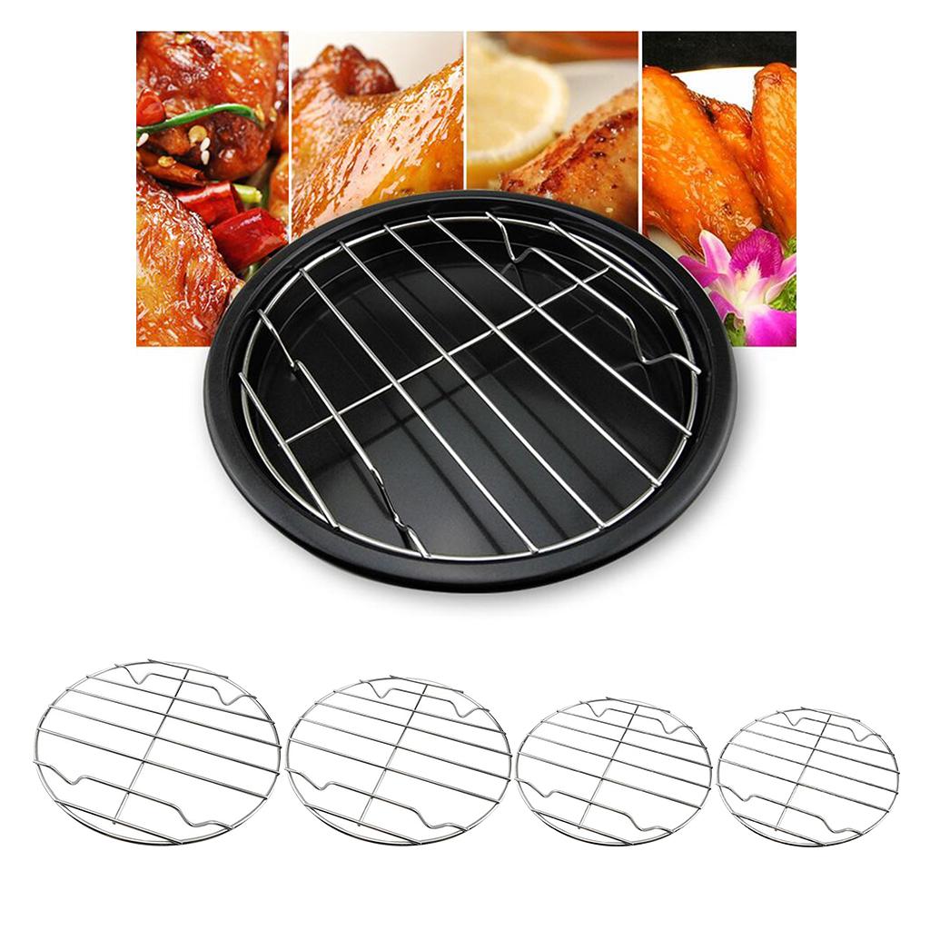 キャンプ用バーベキューグリル 丸型ステンレス鋼製調理用グリル - Camping Cooking Grate のレビューと価格