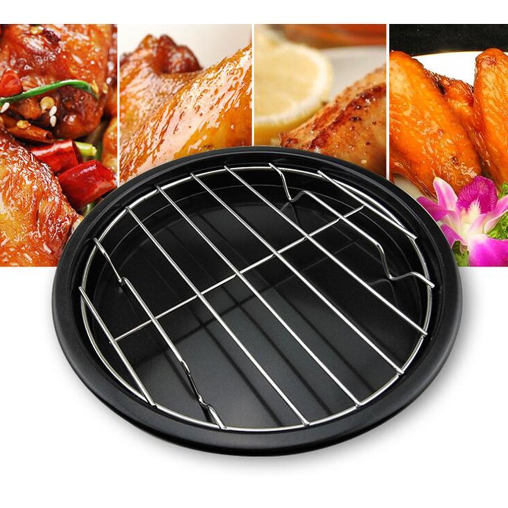 キャンプ用バーベキューグリル 丸型ステンレス鋼製調理用グリル - Camping Cooking Grate のレビューと価格