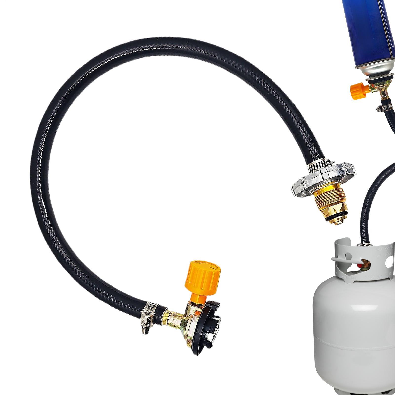 ユニバーサルプロパンアダプターホースは、ポータブルヒーターと - Camping Cooking Propane のレビューと価格