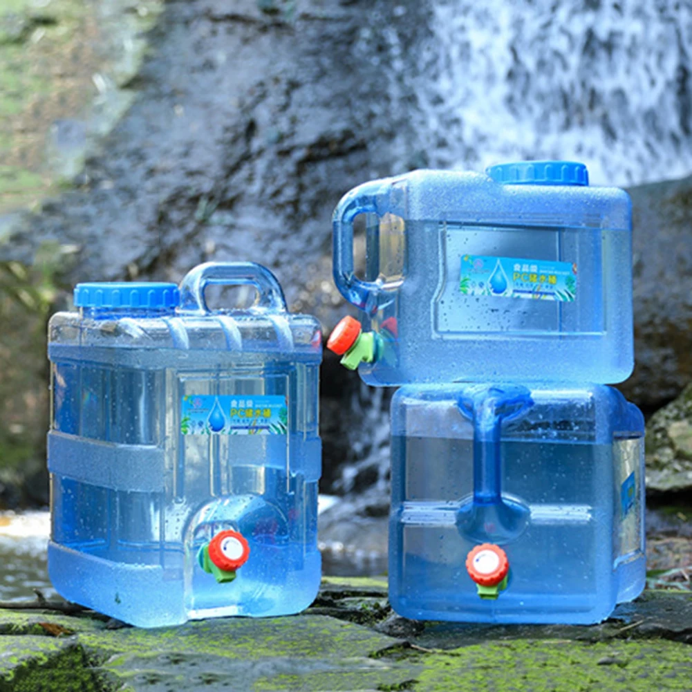 5-22L 飲料水バケツ 運転用純水タンク 水貯蔵キャリア  - Camping Cooking And Drinking のレビューと価格